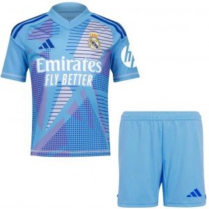Kit infantil Goleiro I Real Madrid 2024 2025 Adidas oficial 